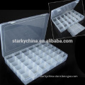 Jewelry box plastic tool box New adjustable Container Case Nail Art Empty Storage